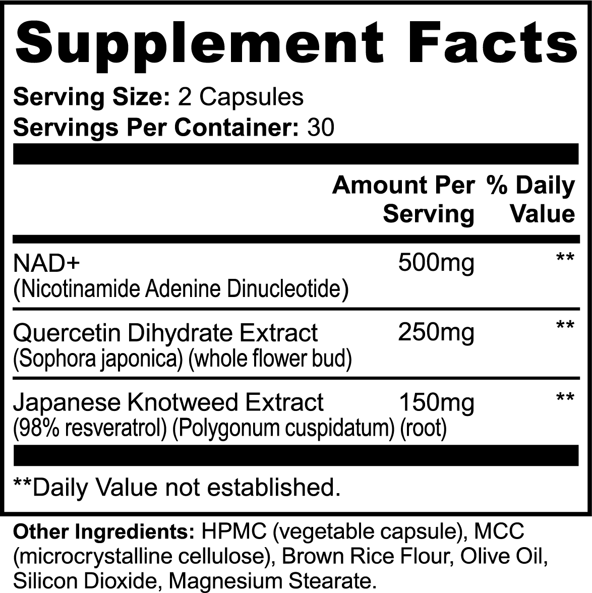 Ultimate Anti-Aging Supplement: NAD+ Boost - Revitide