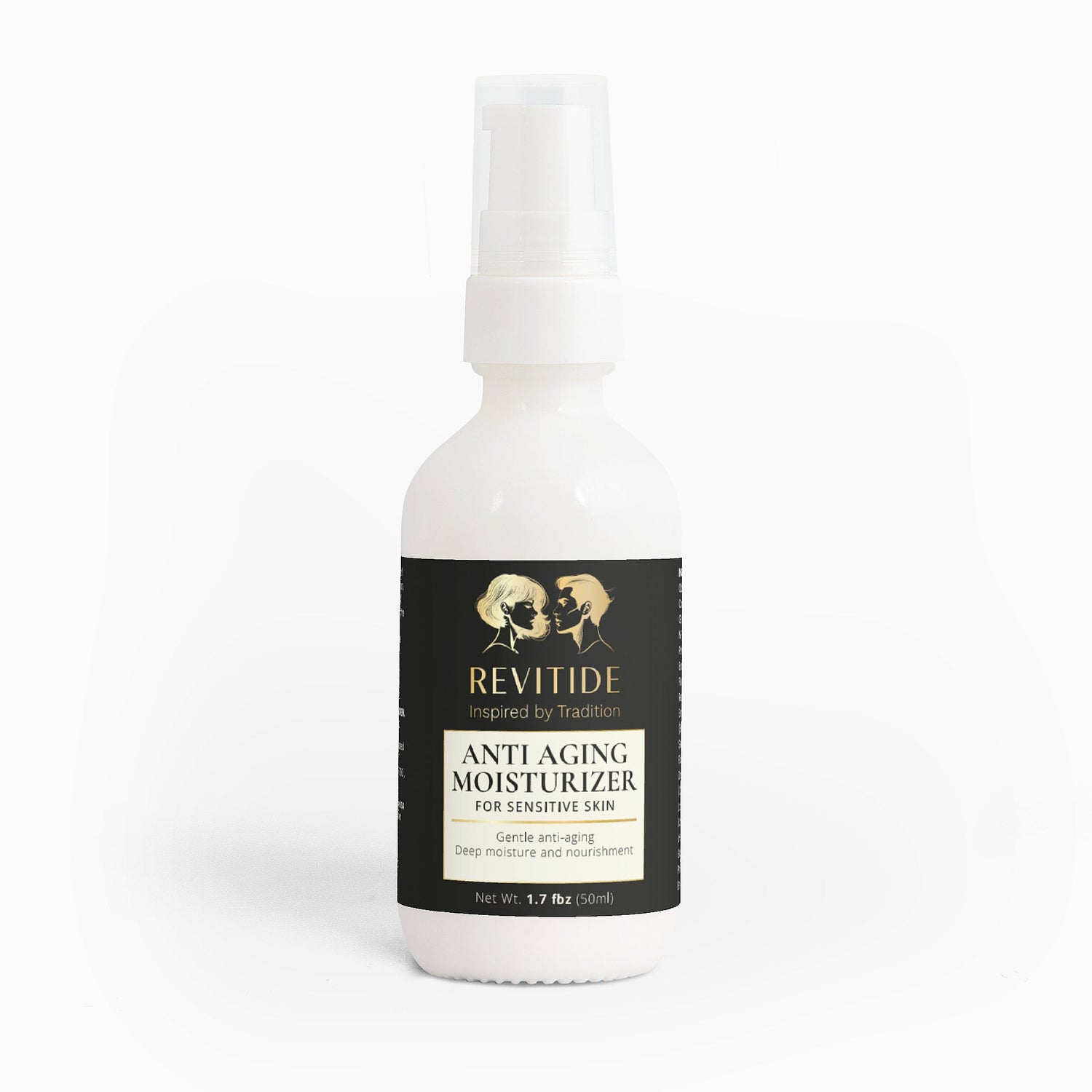 Anti Aging Moisturizer for Sensitive Skin - Revitide