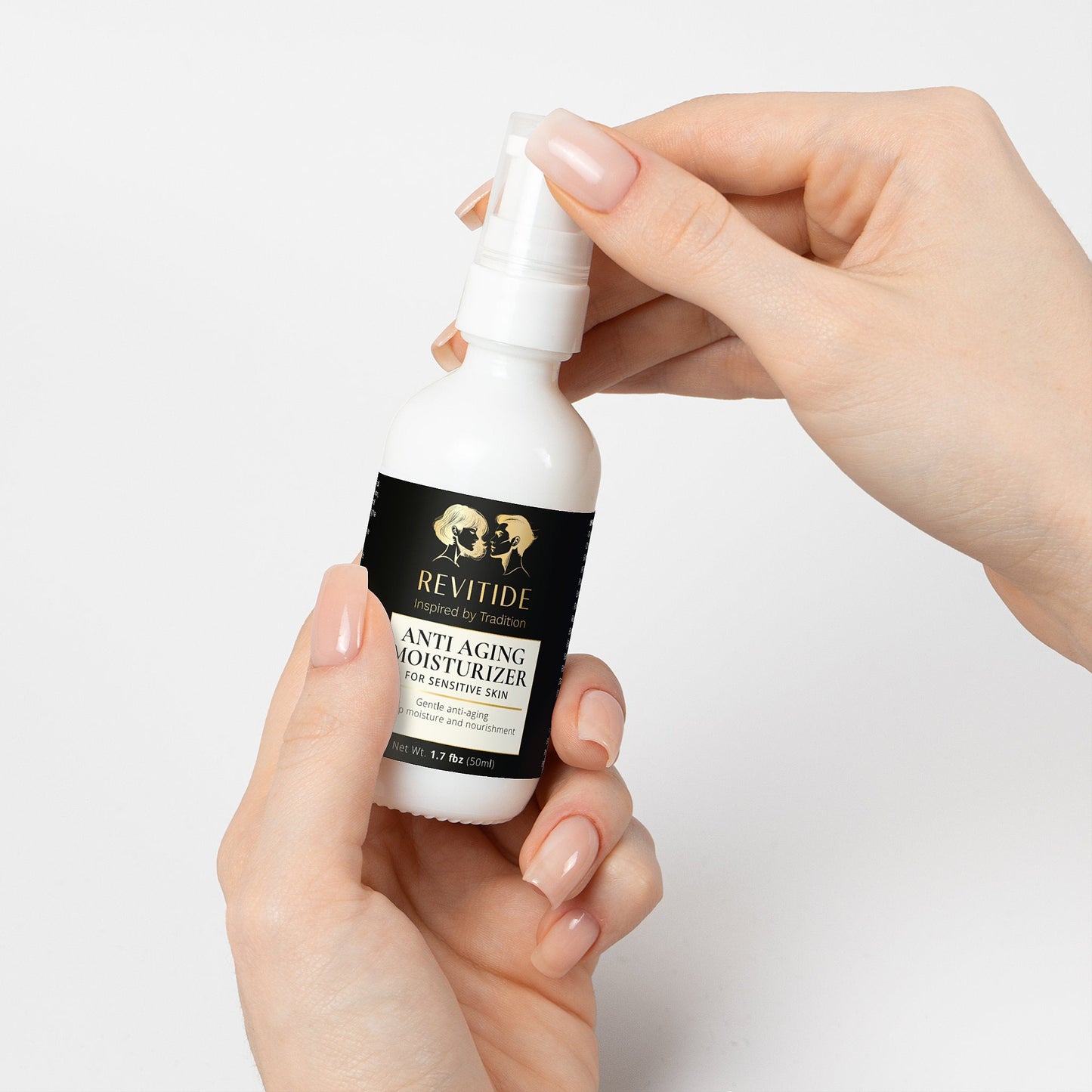 Anti Aging Moisturizer for Sensitive Skin - Revitide
