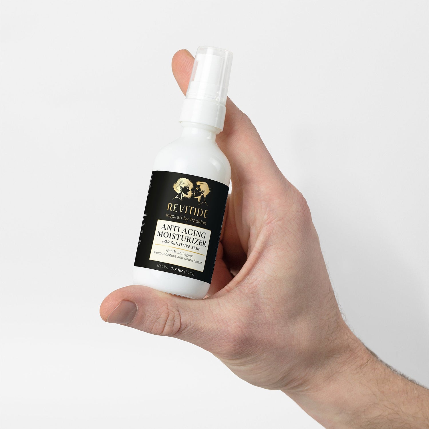 Anti Aging Moisturizer for Sensitive Skin - Revitide