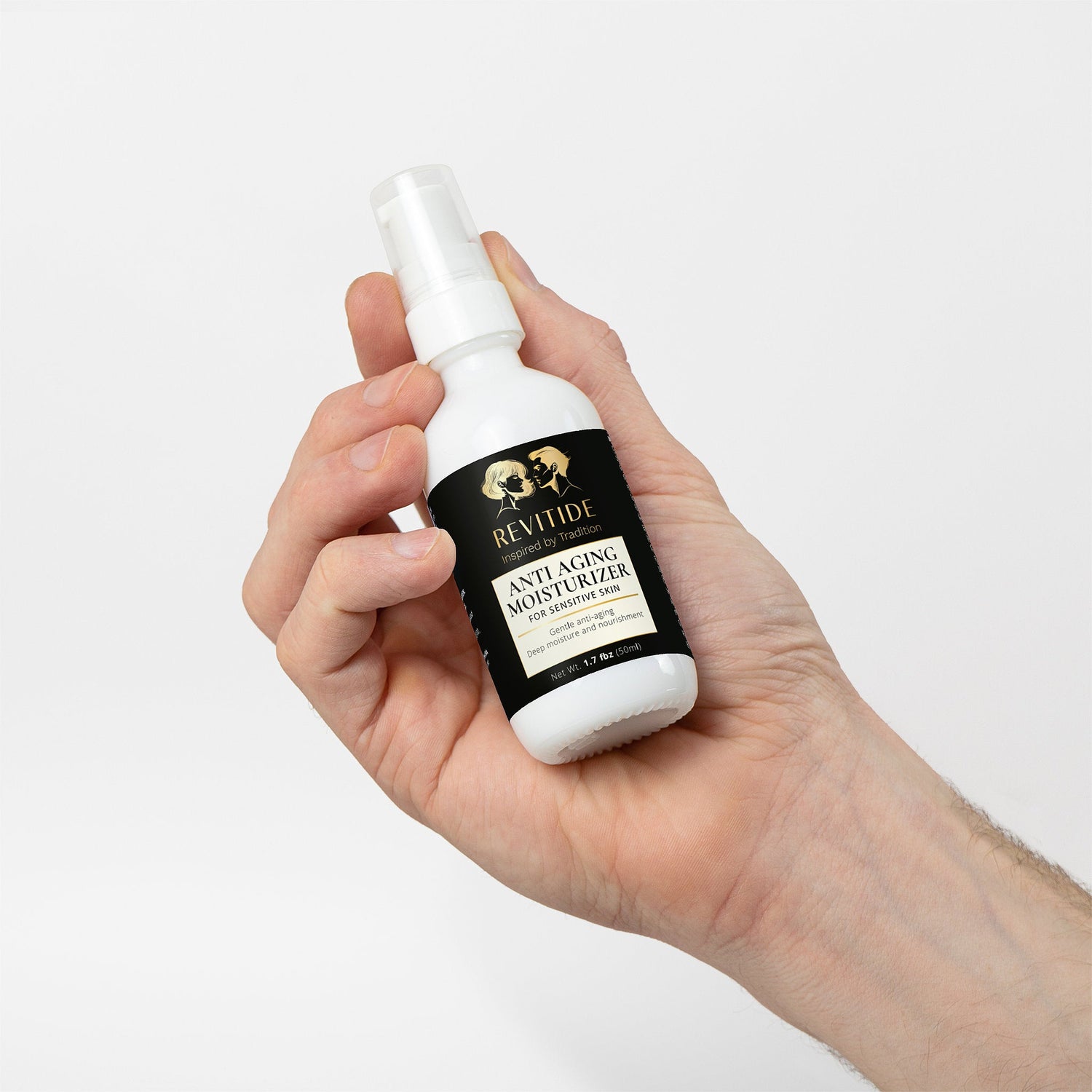 Anti Aging Moisturizer for Sensitive Skin - Revitide