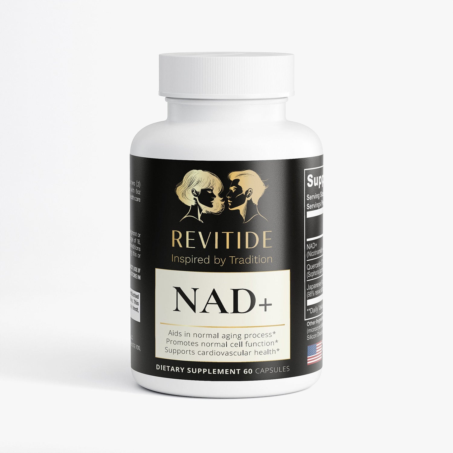 Ultimate Anti - Aging Supplement: NAD+ Boost - Revitide
