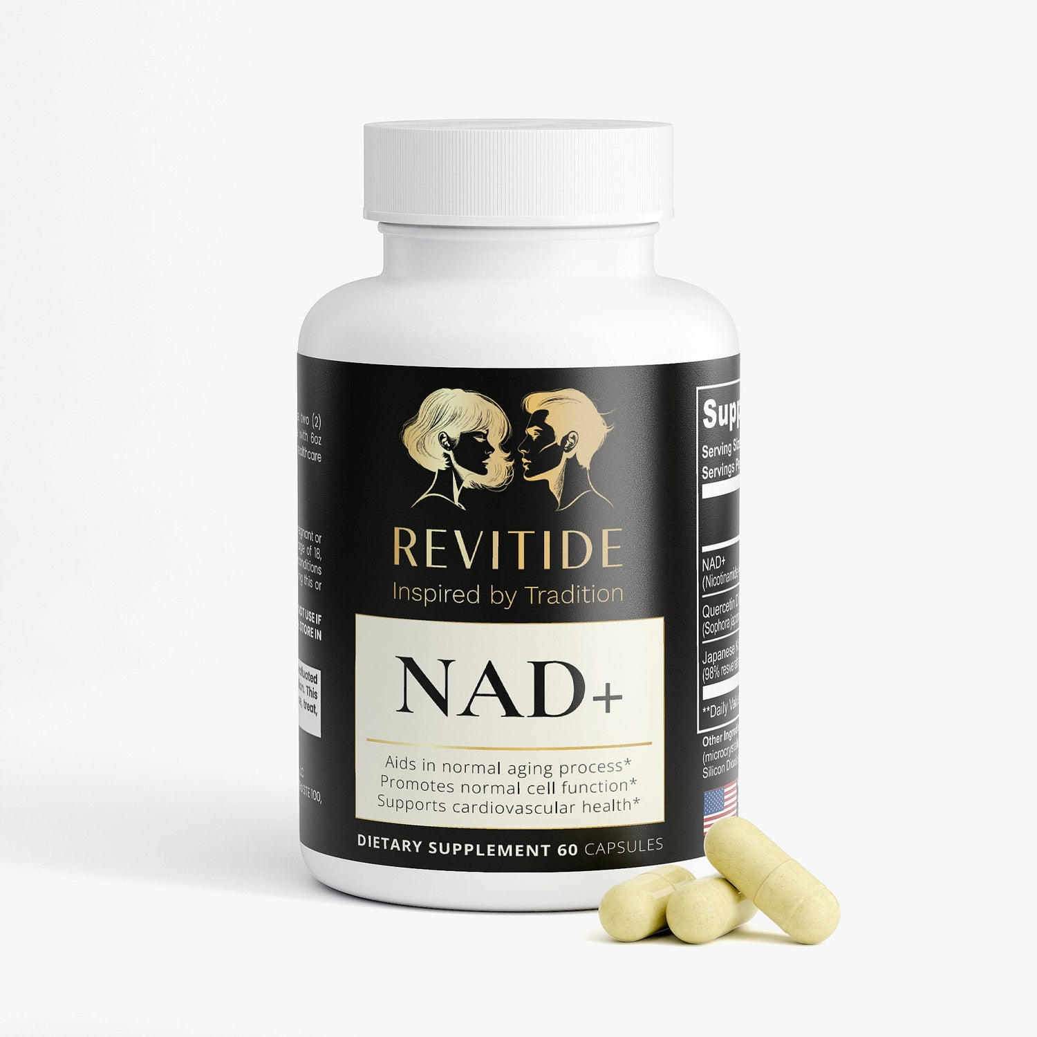 Ultimate Anti - Aging Supplement: NAD+ Boost - Revitide