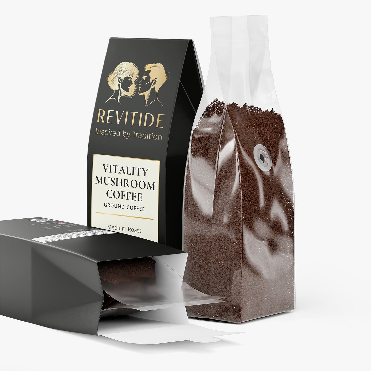 Vitality Mushroom Coffee - Revitide